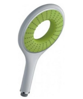 Душевая лейка Gappo G09 белый/салатовый